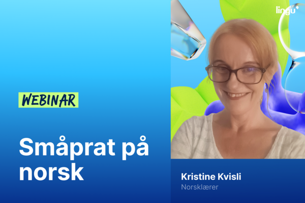 WEBINAR: Småprat på norsk