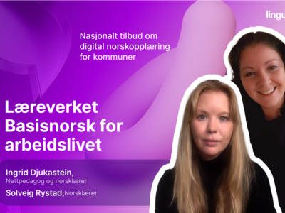 Læreverket Basisnorsk for arbeidslivet 
