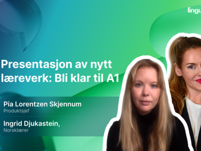 Presentasjon av nytt læreverk: Bli klar til A1