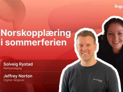 Norskopplæring i sommerferien
