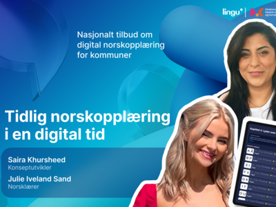 Tidlig norskopplæring i en digital tid