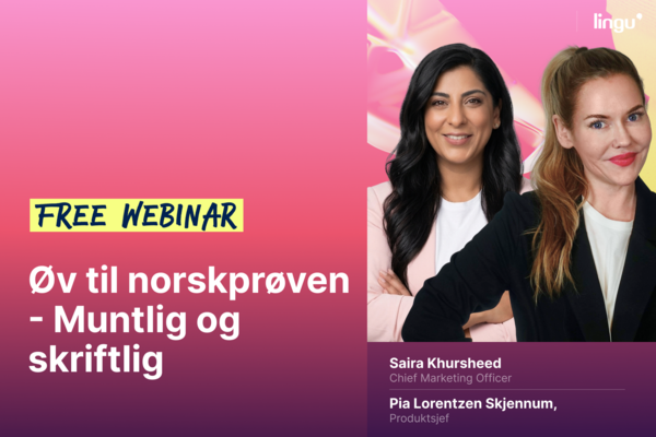 Øv til norskprøven - muntlig og skriftlig