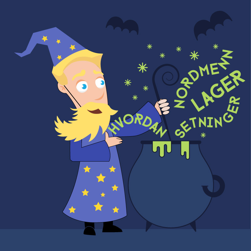 Recipes for Norwegian Sentences - Part 1