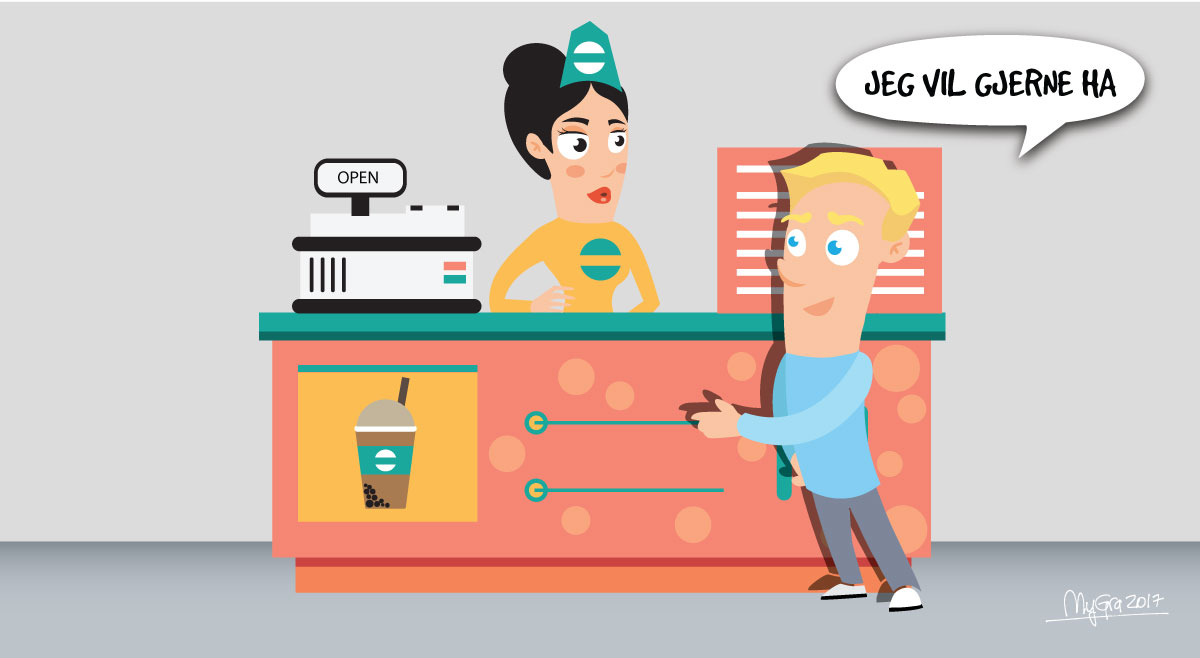 How Norwegians avoid saying "please" -