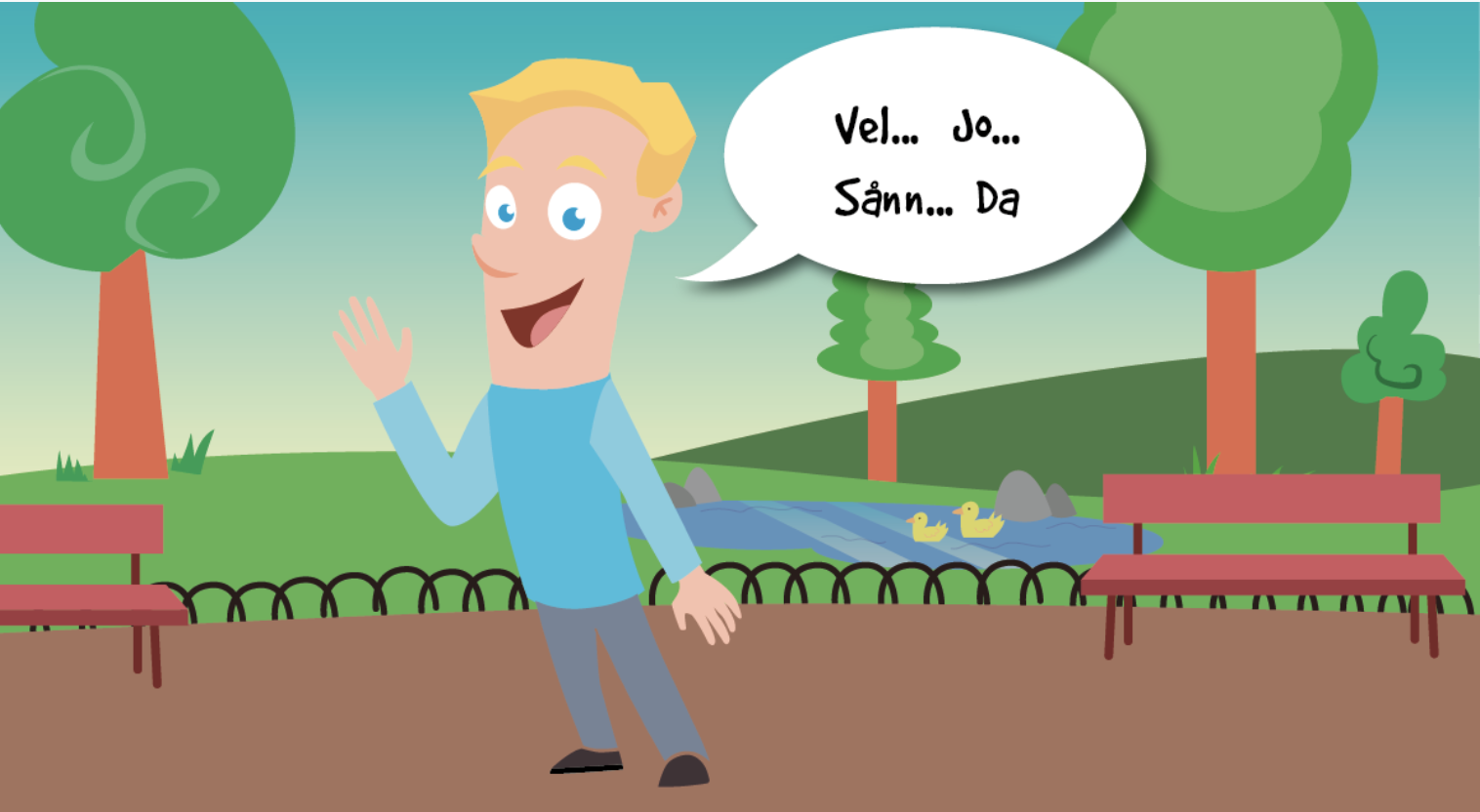 Så da så, ja vel ja, å nei da - - Små ord på norsk
