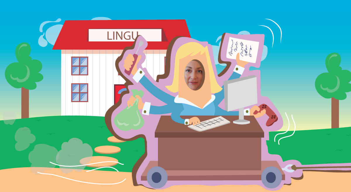 2019 UKE 14 Bli kjent med Astrid - driftsleder i Lingu - Lingu-portrettet i april