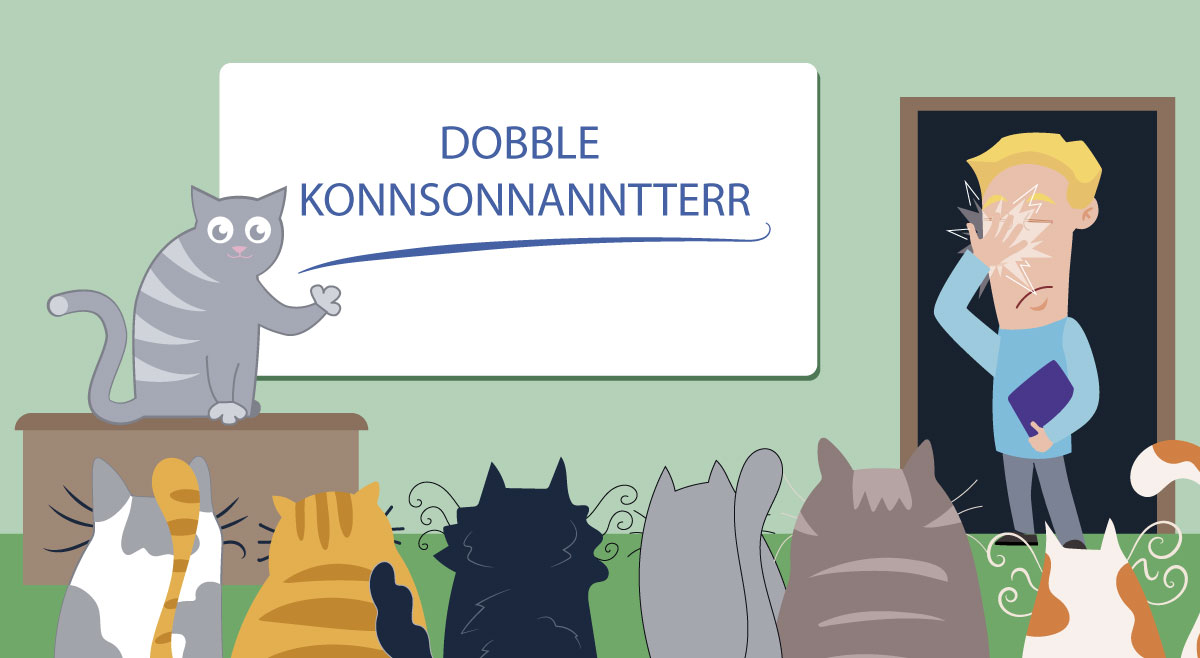 Doble konsonanter - The Next Level - Litt av hvert om uttalen av doble konsonanter på norsk