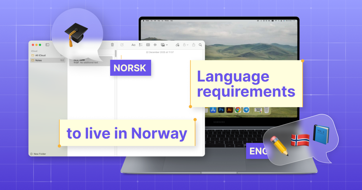 Permanent residency in Norway: Language and course requirements - 
