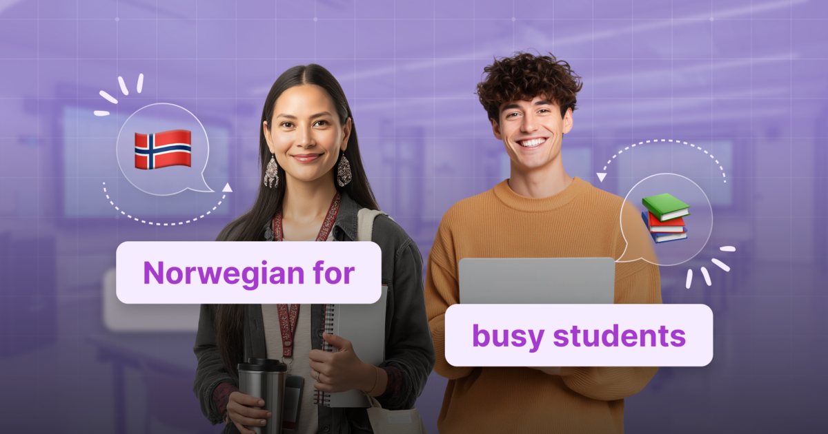 Online Norwegian Classes for Busy Students - 