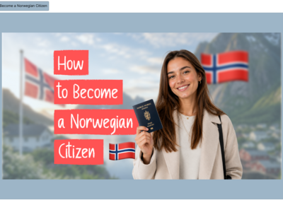 How to Become a Norwegian Citizen: Complete Guide to Eligibility and Application