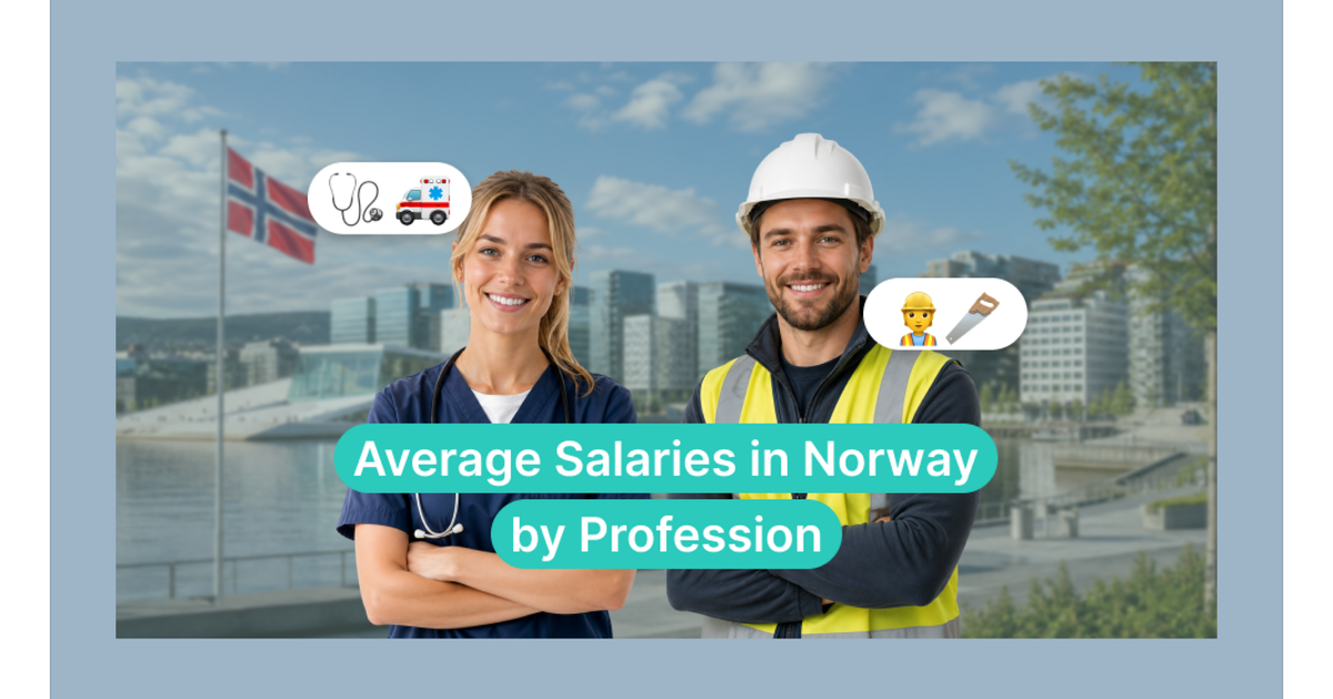 Average Salaries in Norway by Profession: What Can You Really Earn?
